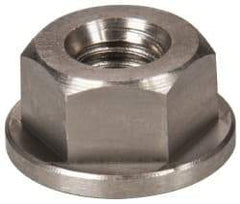 Gibraltar - 5/16-18, 3/4" Flange Diam, 3/8" High, 9/16" Across Flats, Flange Nut - Grade 303 Stainless Steel, 3/32" Flange Height - A1 Tooling