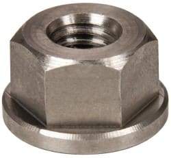 Gibraltar - 3/8-16, 7/8" Flange Diam, 1/2" High, 11/16" Across Flats, Flange Nut - Grade 303 Stainless Steel, 1/8" Flange Height - A1 Tooling