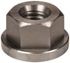 Gibraltar - 7/16-14, 1" Flange Diam, 9/16" High, 3/4" Across Flats, Flange Nut - Grade 303 Stainless Steel, 5/32" Flange Height - A1 Tooling