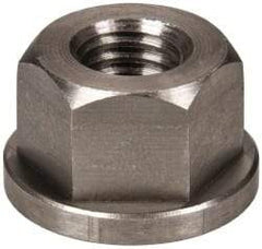 Gibraltar - 1/2-13, 1-1/8" Flange Diam, 11/16" High, 7/8" Across Flats, Flange Nut - Grade 303 Stainless Steel, 5/32" Flange Height - A1 Tooling