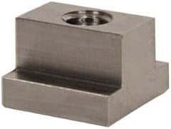 Gibraltar - 3/8-16 Blind Tapped T Slot Nut - 1/2" Slot Width, 7/8 x 1/4" Base Width x Height, 7/8 x 5/8" OAL x Height - A1 Tooling