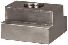 Gibraltar - 1/2-13 Blind Tapped T Slot Nut - 11/16" Slot Width, 1-1/8 x 13/32" Base Width x Height, 1-1/4 x 3/4" OAL x Height - A1 Tooling