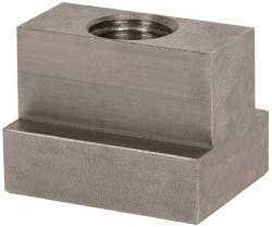 Gibraltar - 5/8-11 Blind Tapped T Slot Nut - 11/16" Slot Width, 1-1/8 x 15/32" Base Width x Height, 1-1/2 x 1-1/8" OAL x Height - A1 Tooling