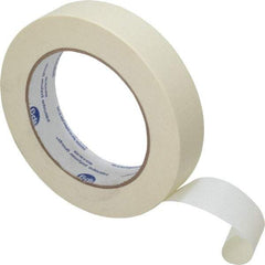 Intertape - 1" Wide x 60 Yd Long White Paper Masking Tape - Series PG500, 5 mil Thick, 21 In/Lb Tensile Strength - A1 Tooling