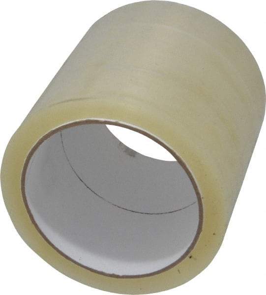 Intertape - 4" x 72 Yd Clear Rubber Adhesive Packaging Tape - Polypropylene Film Backing, 1.6 mil Thick, 25 Lb Tensile Strength, Series 6100 - A1 Tooling