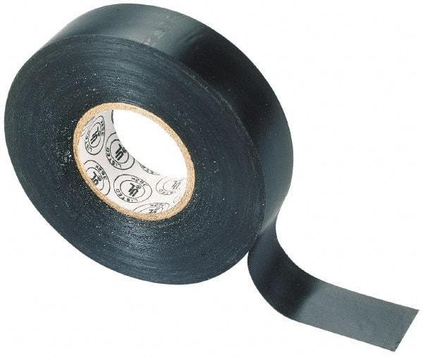 Value Collection - 3/4" x 60', Black Vinyl Electrical Tape - 7 mil Thick - A1 Tooling