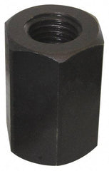 Value Collection - 3/4-10 UNC, 1-7/8" OAL Steel Standard Coupling Nut - Black Oxide Coated, 1-1/4" Width Across Flats - A1 Tooling