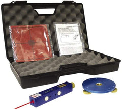 Laseraim - 500 Ft. Max Measuring Range, Red Beam Laser Level Kit - Includes Carry Case, LTA3 Targets, LTAL1 Tripod Mount and Magic Level - A1 Tooling