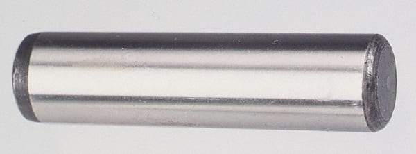 Value Collection - 3/8" Diam x 3/4" Pin Length Grade 8 Alloy Steel Pull Out Dowel Pin - 1 Rounded & 1 Threaded End - A1 Tooling