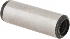 Value Collection - 1/4" Diam x 3/4" Pin Length Grade 8 Alloy Steel Pull Out Dowel Pin - 1 Rounded & 1 Threaded End - A1 Tooling