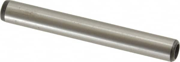 Value Collection - 1/4" Diam x 2" Pin Length Grade 8 Alloy Steel Pull Out Dowel Pin - 1 Rounded & 1 Threaded End - A1 Tooling