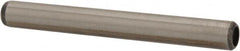 Value Collection - 1/4" Diam x 2-1/4" Pin Length Grade 8 Alloy Steel Pull Out Dowel Pin - 1 Rounded & 1 Threaded End - A1 Tooling