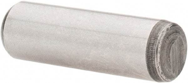 Value Collection - 5/16" Diam x 1" Pin Length Grade 8 Alloy Steel Pull Out Dowel Pin - 1 Rounded & 1 Threaded End - A1 Tooling