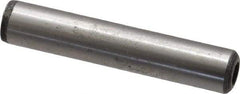 Value Collection - 3/8" Diam x 2" Pin Length Grade 8 Alloy Steel Pull Out Dowel Pin - 1 Rounded & 1 Threaded End - A1 Tooling