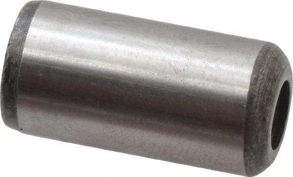 Value Collection - 1/2" Diam x 1" Pin Length Grade 8 Alloy Steel Pull Out Dowel Pin - 1 Rounded & 1 Threaded End - A1 Tooling