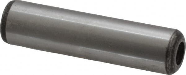 Value Collection - 1/2" Diam x 2" Pin Length Grade 8 Alloy Steel Pull Out Dowel Pin - 1 Rounded & 1 Threaded End - A1 Tooling