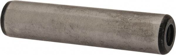 Value Collection - 1/2" Diam x 2-1/4" Pin Length Grade 8 Alloy Steel Pull Out Dowel Pin - 1 Rounded & 1 Threaded End - A1 Tooling