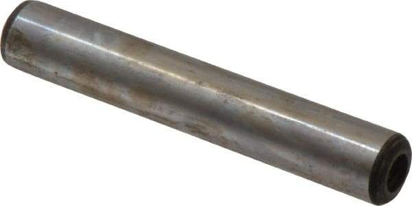 Value Collection - 1/2" Diam x 3" Pin Length Grade 8 Alloy Steel Pull Out Dowel Pin - 1 Rounded & 1 Threaded End - A1 Tooling