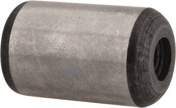 Value Collection - 5/8" Diam x 1" Pin Length Grade 8 Alloy Steel Pull Out Dowel Pin - 1 Rounded & 1 Threaded End - A1 Tooling