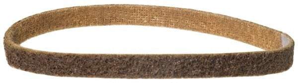 3M - 2-3/4" Wide x 15-1/2" OAL, Aluminum Oxide Abrasive Belt - Aluminum Oxide, Medium, Nonwoven, Series SC-BS - A1 Tooling