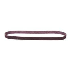 3M - 1/2" Wide x 24" OAL, Aluminum Oxide Abrasive Belt - Aluminum Oxide, Medium, Nonwoven, Series SC-BS - A1 Tooling