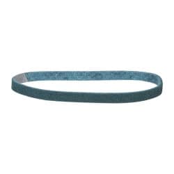 3M - 1/2" Wide x 18" OAL, Aluminum Oxide Abrasive Belt - Aluminum Oxide, Very Fine, Nonwoven, Series SC-BS - A1 Tooling