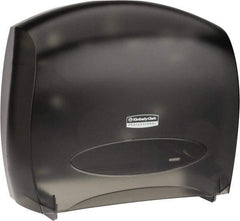 Kimberly-Clark Professional - Jumbo Double Roll Plastic Toilet Tissue Dispenser - 16" Wide x 13-7/8" High x 5-3/4" Deep, Gray - A1 Tooling