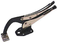 Grip-On - 12" OAL Standard Jaw Table C-Clamp Weld Locking Pliers - Exact Industrial Supply