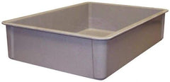 MFG Tray - 400 Lb Load Capacity Gray Fiberglass Tote Container - Stacking, 25.8" Long x 17.8" Wide x 6" High - A1 Tooling