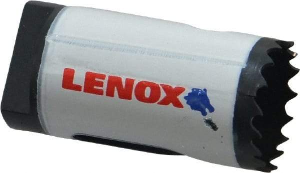 Lenox - 1-3/16" Diam, 1-1/2" Cutting Depth, Hole Saw - Bi-Metal Saw, Toothed Edge - A1 Tooling