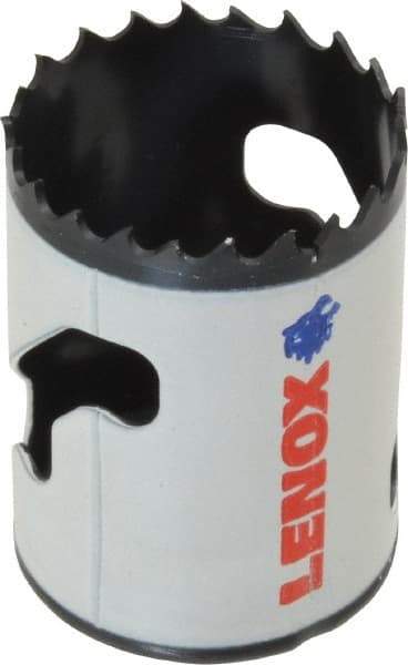 Lenox - 1-1/2" Diam, 1-1/2" Cutting Depth, Hole Saw - Bi-Metal Saw, Toothed Edge - A1 Tooling