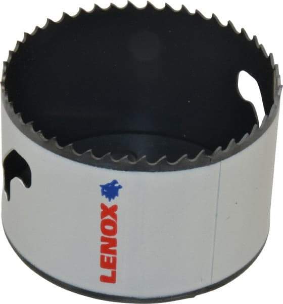 Lenox - 3-1/8" Diam, 1-1/2" Cutting Depth, Hole Saw - Bi-Metal Saw, Toothed Edge - A1 Tooling