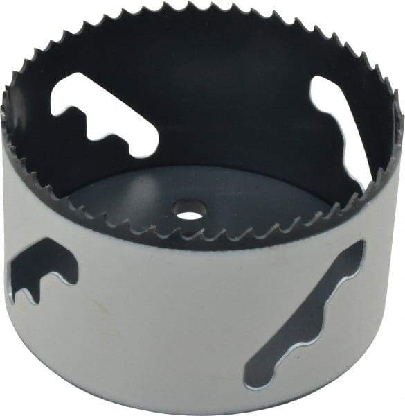 Lenox - 3-1/2" Diam, 1-1/2" Cutting Depth, Hole Saw - Bi-Metal Saw, Toothed Edge - A1 Tooling