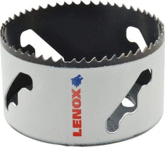 Lenox - 3-5/8" Diam, 1-1/2" Cutting Depth, Hole Saw - Bi-Metal Saw, Toothed Edge - A1 Tooling