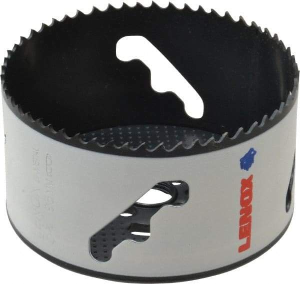 Lenox - 3-3/4" Diam, 1-1/2" Cutting Depth, Hole Saw - Bi-Metal Saw, Toothed Edge - A1 Tooling