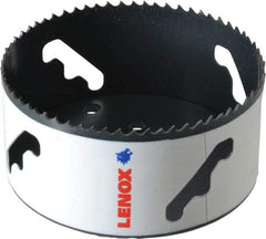 Lenox - 4-1/4" Diam, 1-1/2" Cutting Depth, Hole Saw - Bi-Metal Saw, Toothed Edge - A1 Tooling