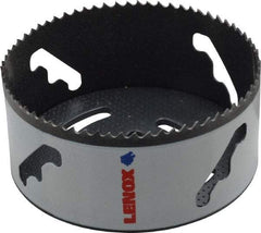 Lenox - 4-1/2" Diam, 1-1/2" Cutting Depth, Hole Saw - Bi-Metal Saw, Toothed Edge - A1 Tooling