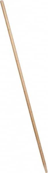 Weiler - 60 x 15/16" Wood Handle for Floor Brushes & Garage Brushes - Threaded Connection, Tan - A1 Tooling