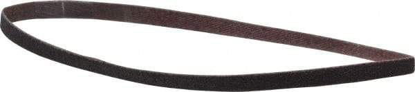 Norton - 1/4" Wide x 12" OAL, 80 Grit, Aluminum Oxide Abrasive Belt - Aluminum Oxide, Medium, Coated, Series R283 - A1 Tooling