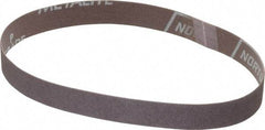 Norton - 3/4" Wide x 18" OAL, 80 Grit, Aluminum Oxide Abrasive Belt - Aluminum Oxide, Medium, Coated, Series R283 - A1 Tooling