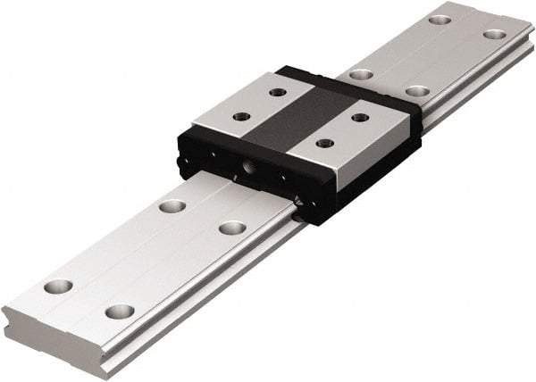 THK - 230mm OAL x 37mm Overall Width x 11mm Overall Height 4 Way HRW Rail - 50mm Between Holes, 4-1/2 x 7-1/2 x 5.3mm Hole Size - A1 Tooling