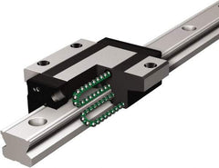 THK - 1,640mm OAL x 34mm Overall Width x 28mm Overall Height Horizontal Mount SSR Rail - 80mm Between Holes, 9 x 14 x 12mm Hole Size - A1 Tooling