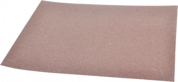 Norton - 60 Grit, Aluminum Oxide Sanding Sheet - 11" Long x 9" Wide, Medium Grade, J Weighted Cloth Backing - A1 Tooling