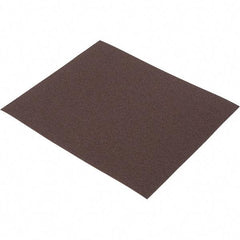 Norton - 80 Grit, Aluminum Oxide Sanding Sheet - 11" Long x 9" Wide, Medium Grade, J Weighted Cloth Backing - A1 Tooling