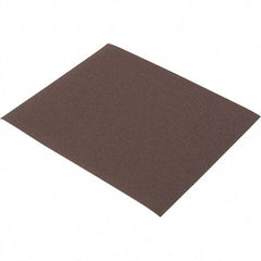 Norton - 120 Grit, Aluminum Oxide Sanding Sheet - 11" Long x 9" Wide, Fine Grade, J Weighted Cloth Backing - A1 Tooling