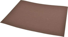 Norton - 400 Grit Aluminum Oxide Sanding Sheet - 11" Long x 9" Wide, Extra Fine Grade, J-Weighted Cloth Backing - A1 Tooling