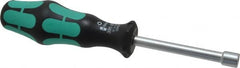 Wera - 1/4" Hollow Shaft Nutdriver - Ergonomic Handle, 6-3/4" OAL - A1 Tooling