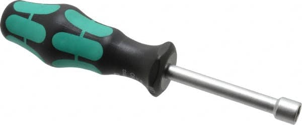 Wera - 3/8" Hollow Shaft Nutdriver - Ergonomic Handle, 7-1/4" OAL - A1 Tooling