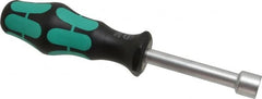 Wera - 1/2" Hollow Shaft Nutdriver - Ergonomic Handle, 7-3/4" OAL - A1 Tooling