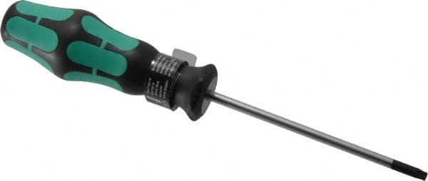 Wera - T20 Torx Driver - 4" Blade Length, 7-7/8" OAL, Ergonomic Handle - A1 Tooling